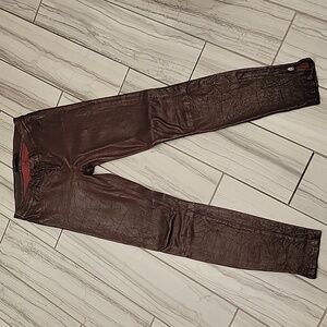 J Brand lamb leather super skinny pants #L8001